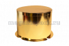 Pack TubeGL Тубус с усиленным дном для тортов и цветов (золотой) 350/350/639