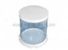 Pack TubeWVH Тубус с усиленным дном для тортов и цветов (ПВХ/Ламинация белая) 150/150/497
