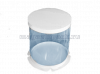 Pack TubeWVH Тубус с усиленным дном для тортов и цветов (ПВХ/Ламинация белая) 350/350/284