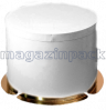 Pack TubeWGLD Тубус с усиленным дном для тортов и цветов (белый/золотой) 250/250/497