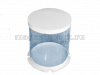 Pack TubeWVH Тубус с усиленным дном для тортов и цветов (ПВХ/Ламинация белая) 590/590/284