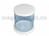 Pack TubeWVH Тубус с усиленным дном для тортов и цветов (ПВХ/Ламинация белая) 350/350/142